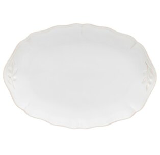 Day and Age Alentejo Oval Platter - White  (32cm)